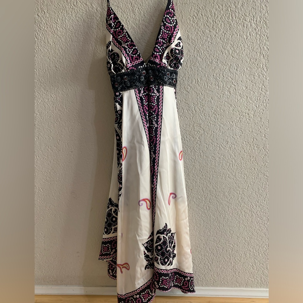 Gorgeous strappy silk lined dress